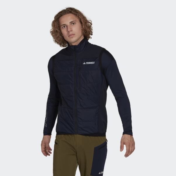 Adidas Terrex Primaloft Hybride Isolation Gilet Encre