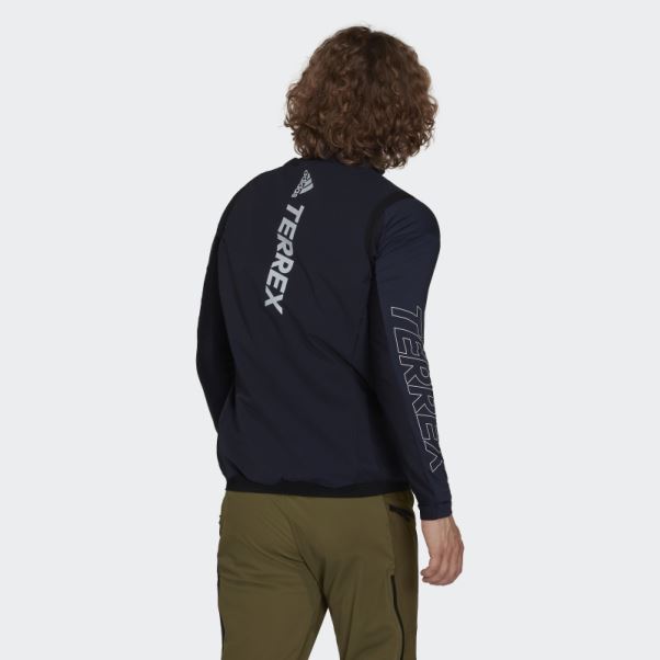 Adidas Terrex Primaloft Hybride Isolation Gilet Encre