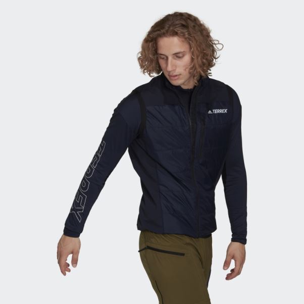 Adidas Terrex Primaloft Hybride Isolation Gilet Encre