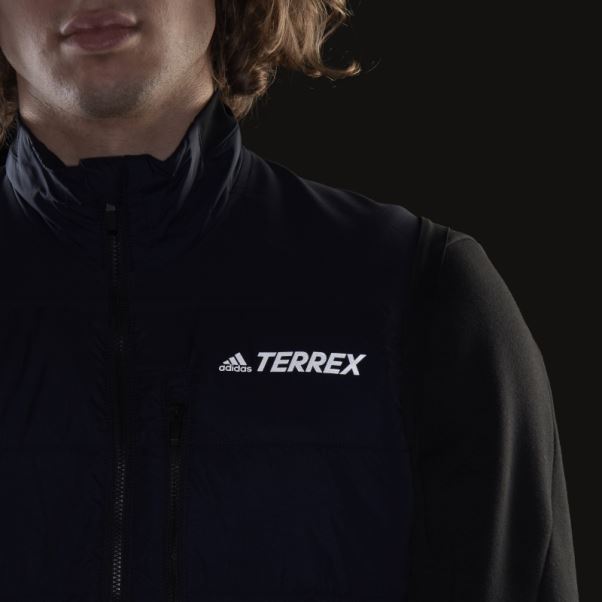Adidas Terrex Primaloft Hybride Isolation Gilet Encre