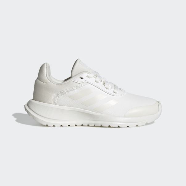 Chaussures De Course Tensaur Blanches Adidas Stylées
