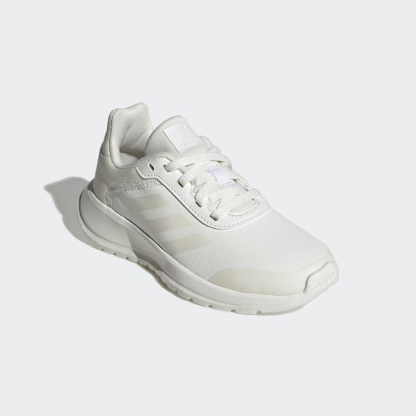 Chaussures De Course Tensaur Blanches Adidas Stylées
