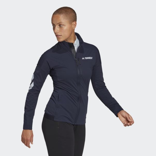 Veste Softshell De Ski De Fond Terrex Xperior Encre Adidas