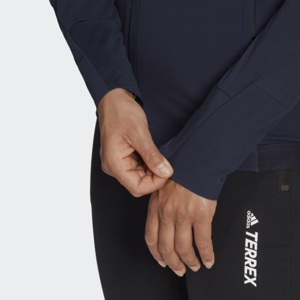 Veste Softshell De Ski De Fond Terrex Xperior Encre Adidas