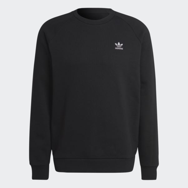 Sweat Ras Du Cou Trefoil Essentials Noir Adidas