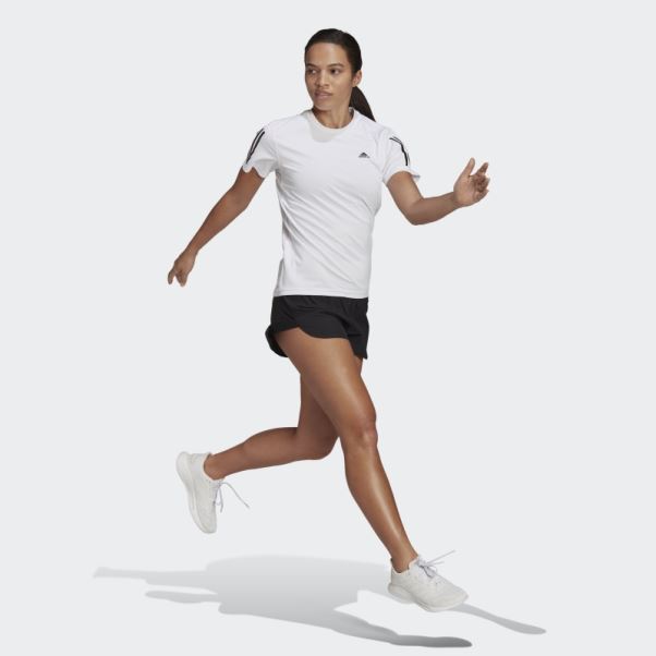 Short De Course Rapide Adidas Noir