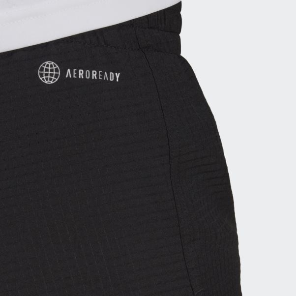 Short De Course Rapide Adidas Noir