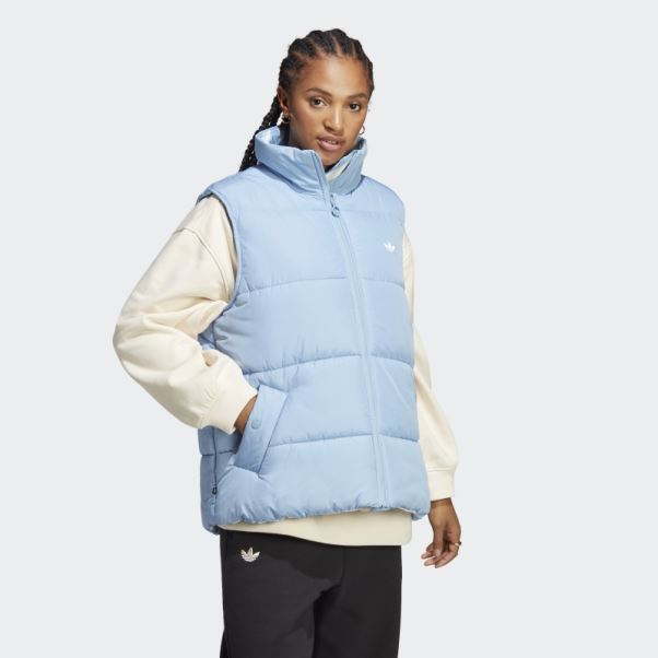 Gilet Réversible à Imprimé Animal Abstrait Ambient Sky Adidas