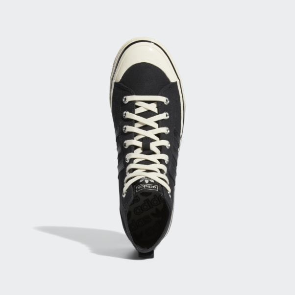 Adidas Nizza Hi Rf 74 Chaussures Noir