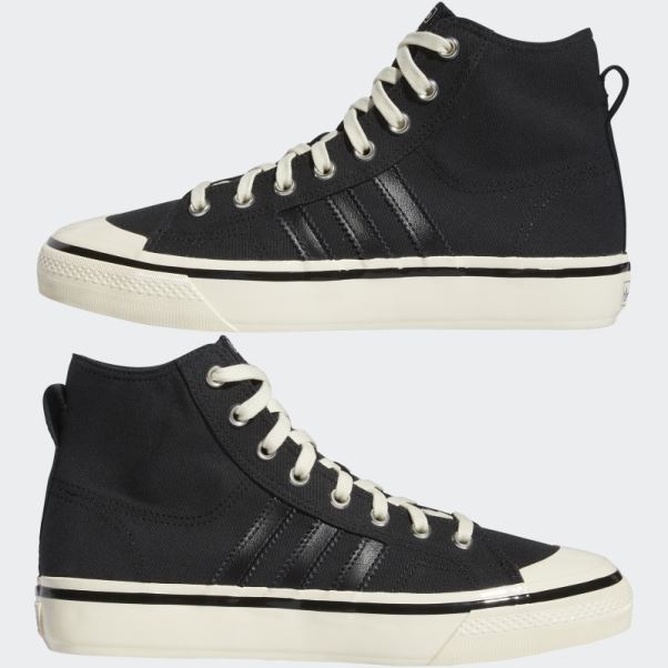 Adidas Nizza Hi Rf 74 Chaussures Noir