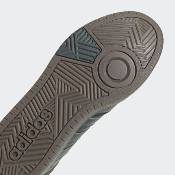Adidas Hoops 3.0 Mid Lifestyle Basket Classique Doublure En Fourrure Chaussures D'hiver