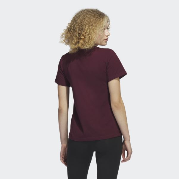 T-shirt à Manches Courtes Adidas Playmaker Bordeaux