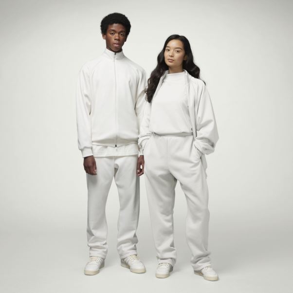 Veste De Survêtement De Basket-ball Adidas Mode Blanche