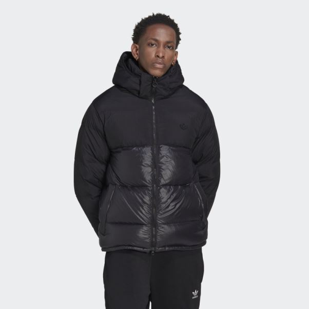 Doudoune à Capuche Down Regen Adidas Noir