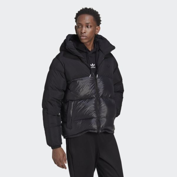 Doudoune à Capuche Down Regen Adidas Noir