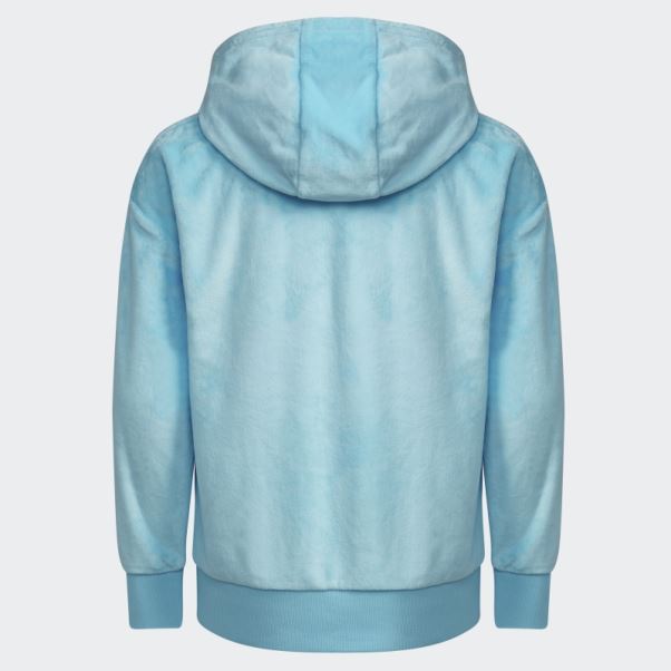 Sweat à Capuche Adidas Cosy Fleece Bleu