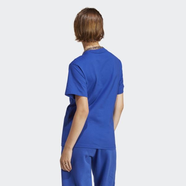 T-shirt Adidas Adicolor Essentials Regular Bleu