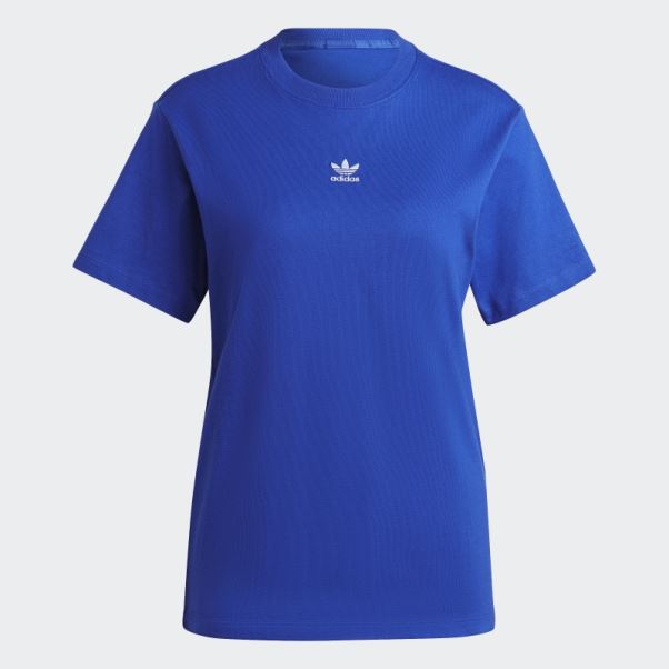 T-shirt Adidas Adicolor Essentials Regular Bleu