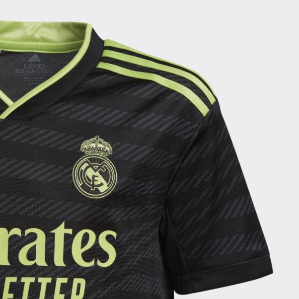 Maillot Adidas Real Madrid 22/23 Third Vert Citron Chaud