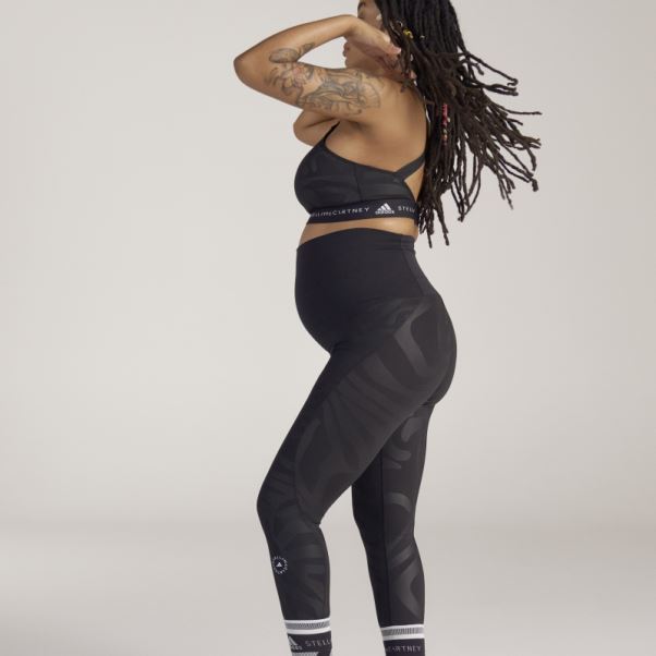 Adidas By Stella Mccartney Leggings De Yoga De Maternité Noir