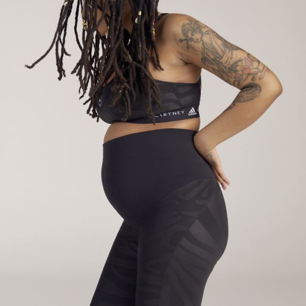 Adidas By Stella Mccartney Leggings De Yoga De Maternité Noir