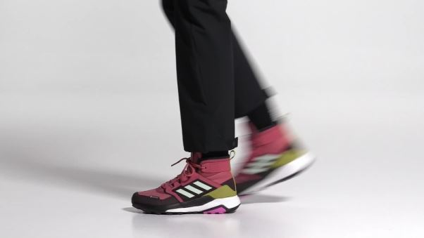 Chaussures Terrex Trailmaker Mid Gore-tex Adidas Rouge