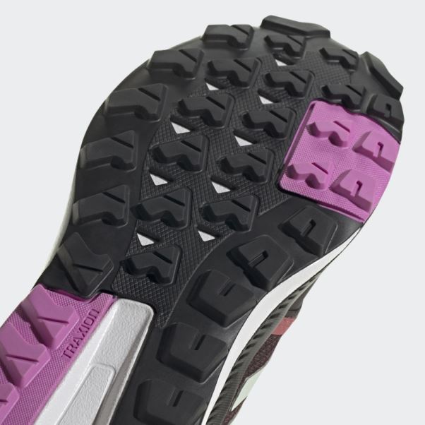 Chaussures Terrex Trailmaker Mid Gore-tex Adidas Rouge