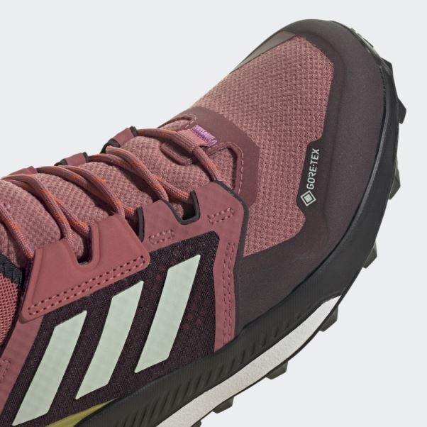 Chaussures Terrex Trailmaker Mid Gore-tex Adidas Rouge