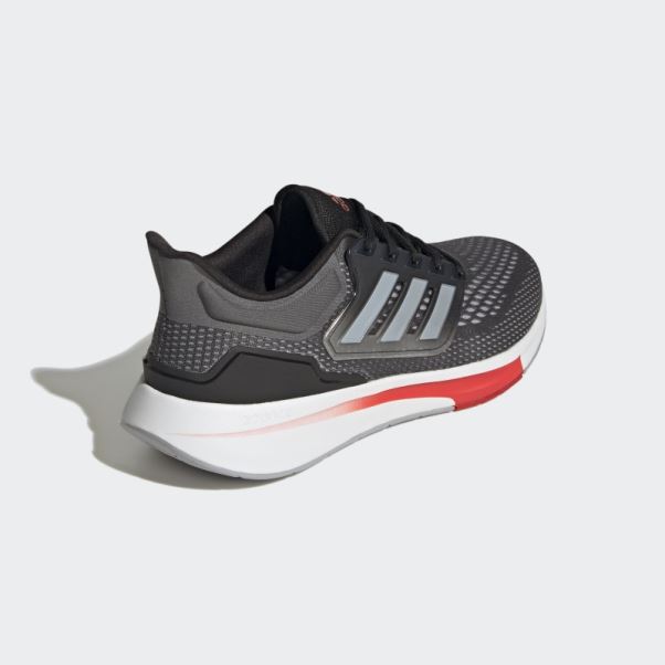 Eq21 Run Chaussures De Course Gris Adidas