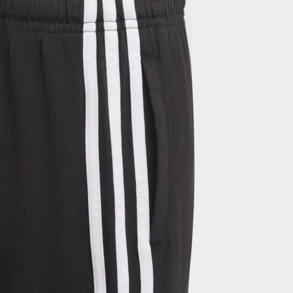 Short Adidas Essentials 3 Bandes Noir Chaud