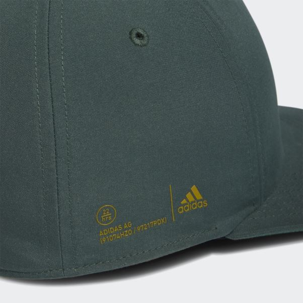Casquette Snapback 3-bar Offset Vert Oxyde Adidas