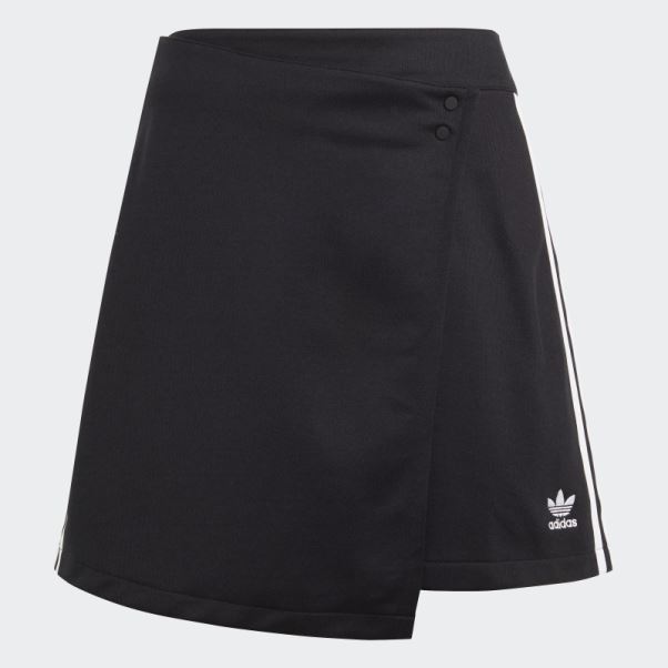Adicolor Classics 3-stripes Short Wrap Jupe Adidas Noir