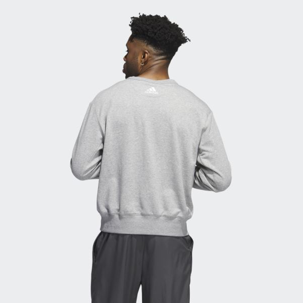 Sweat Caps Vintage Crew Gris Moyen Adidas
