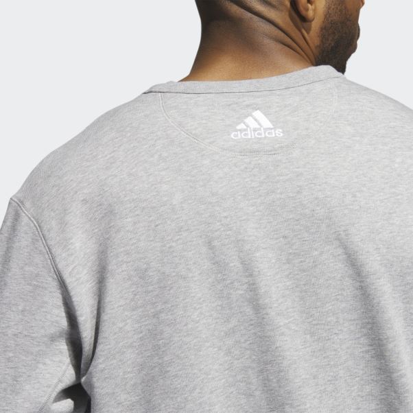 Sweat Caps Vintage Crew Gris Moyen Adidas