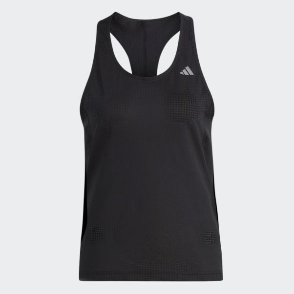 Adidas Débardeur Course Rapide Noir