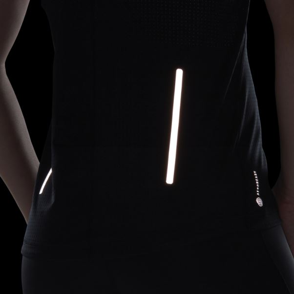 Adidas Débardeur Course Rapide Noir