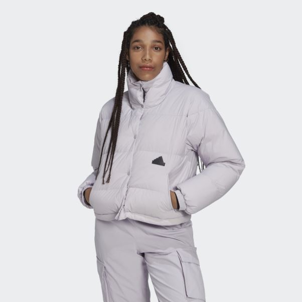 Doudoune Adidas Aube Argentée