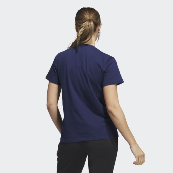 T-shirt Meneur De Jeu Des Insulaires Bleu Marine Adidas