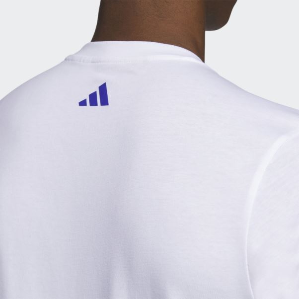 Tee De Golf Blanc Adidas
