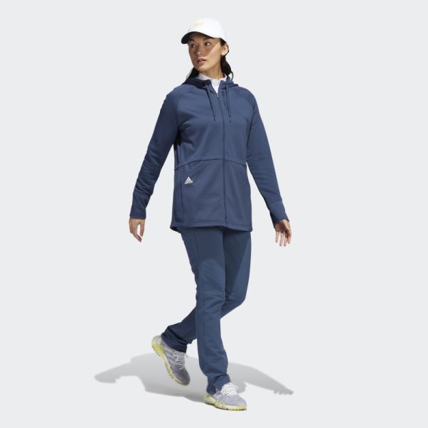 Parka Zippée Adidas Cold.rdy Bleu Marine