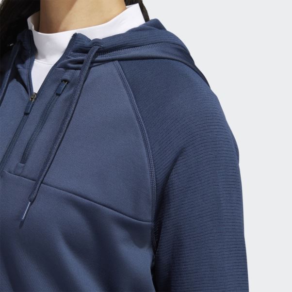 Parka Zippée Adidas Cold.rdy Bleu Marine