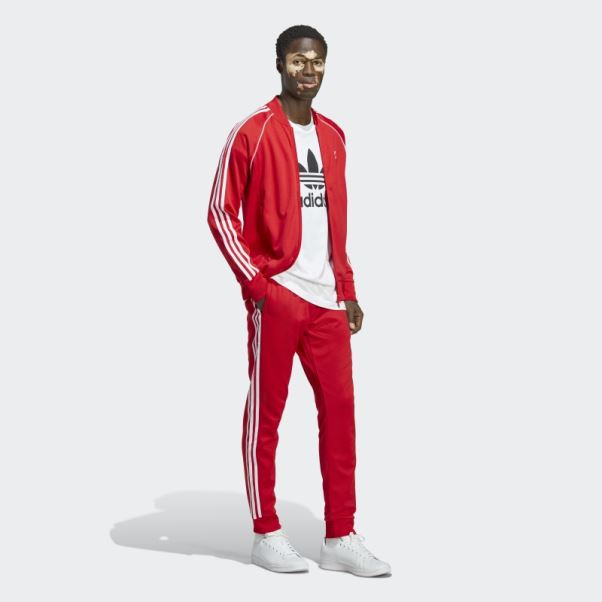 Pantalon De Survêtement Adicolor Classics Sst écarlate Adidas