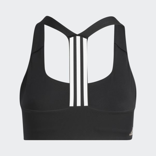 Soutien-gorge Noir Adidas Powerimpact Training Medium-support (taille Plus)