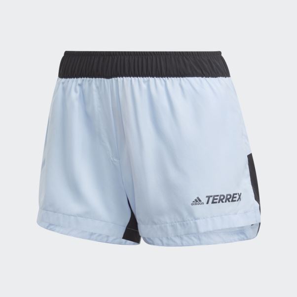 Adidas Terrex Trail Running Short Bleu Aube