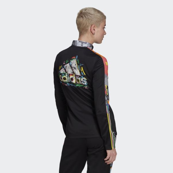 Veste De Survêtement Tiro Pride Adidas Noir