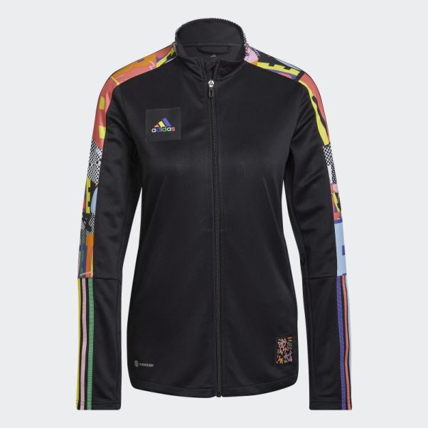 Veste De Survêtement Tiro Pride Adidas Noir