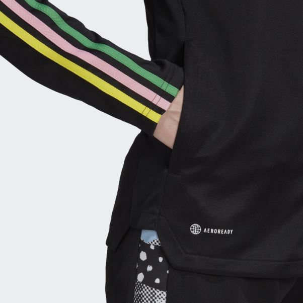 Veste De Survêtement Tiro Pride Adidas Noir