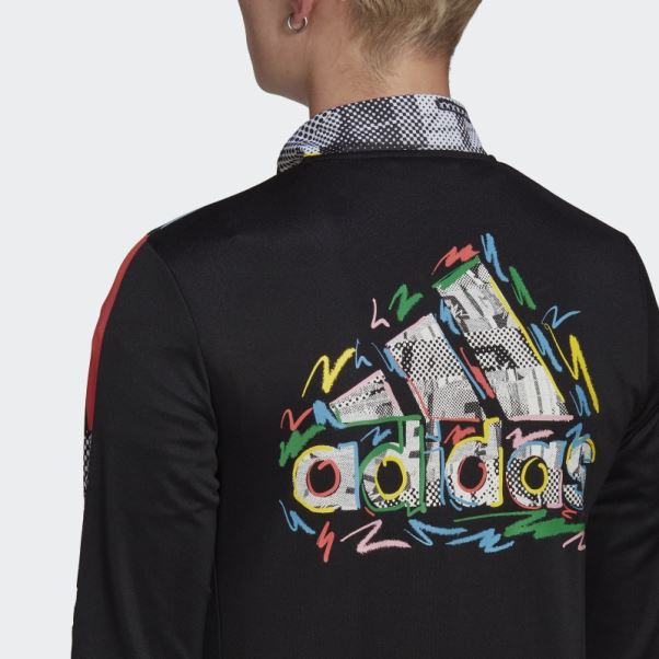 Veste De Survêtement Tiro Pride Adidas Noir