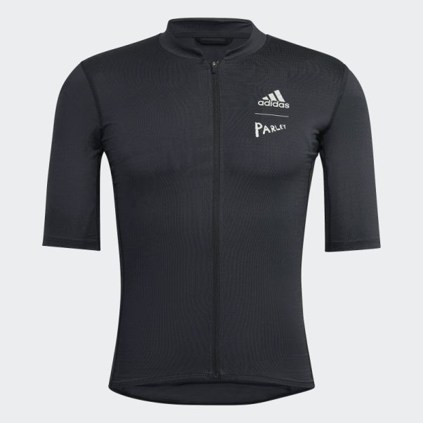 Maillot Cycliste Manches Courtes The Parley Noir Adidas