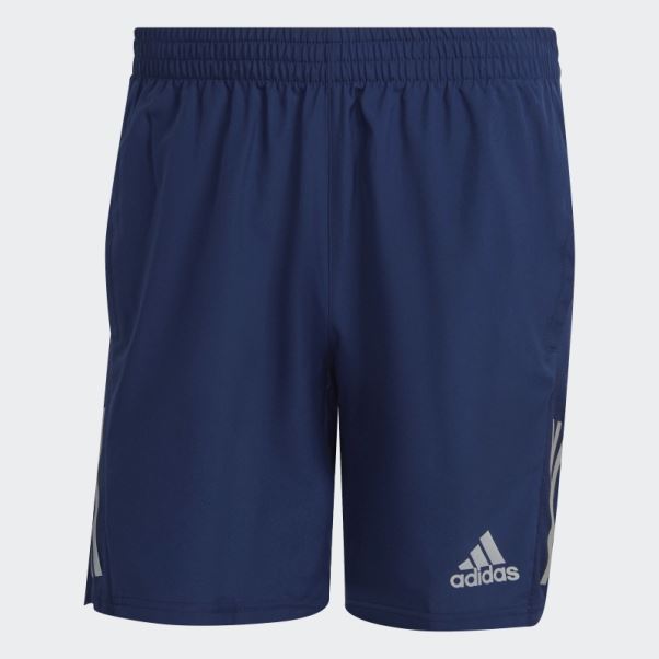 Short De Course Adidas Bleu Foncé
